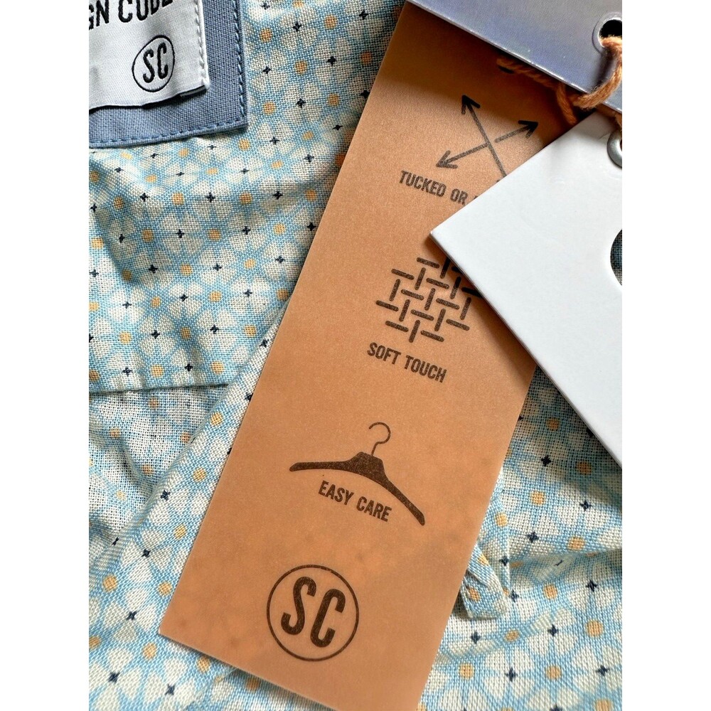 SOVEREIGN CODE men's button down short sleeve shi… - image 4